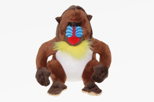 Plush monkey mandrill meerkat - mandrill,