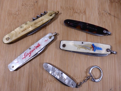 Lot anciens couteaux poche - lot,