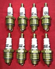 Accel 0437S-4x2 Shorty Header Spark Plugs 14mm Thread - .375” Reach 8- Pack
