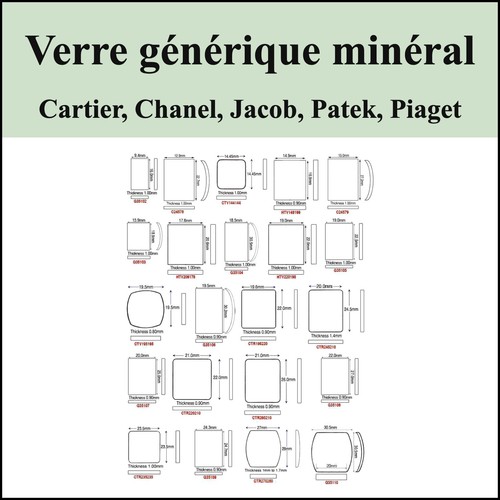 Verre générique minéral
