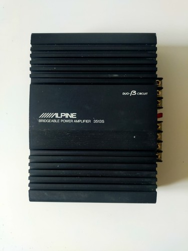 Ampli vintage alpine 3513s - ampli, 2
