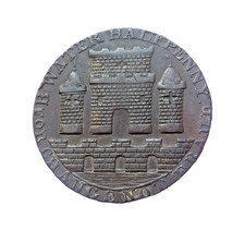 ROYAUME-UNI 1/2 penny token