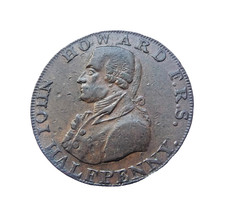 ROYAUME-UNI 1/2 penny token