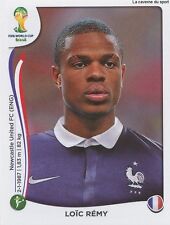 390 LOÏC REMY # FRANCE STICKER PANINI FIFA WORLD CUP BRAZIL 2014