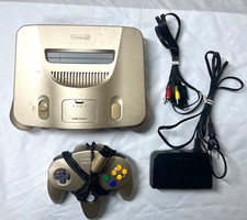 Console Nintendo 64 Gold