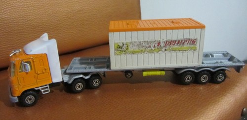 Majorette camion semi remorque - majorette, semi-remorque
