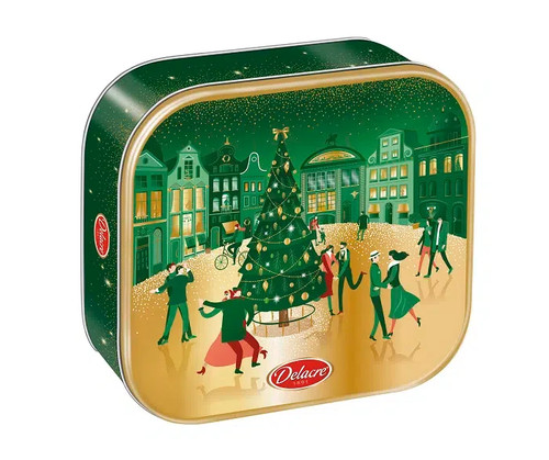 Boite fer biscuits - boite,