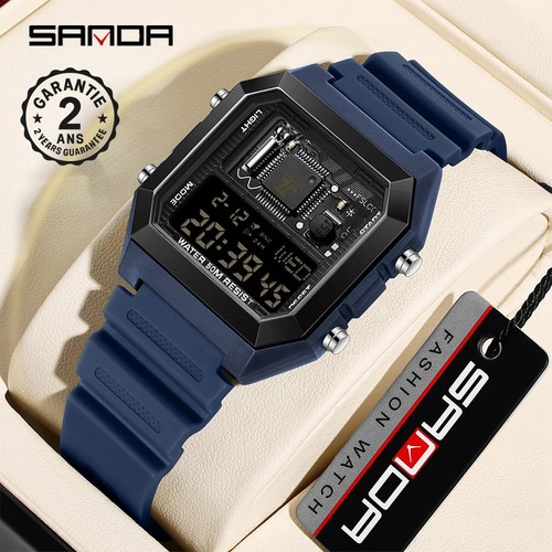 Montre homme numérique puce - homme,