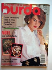 Burda 12/1992 (December) - 80's ski jacket patterns, in French
