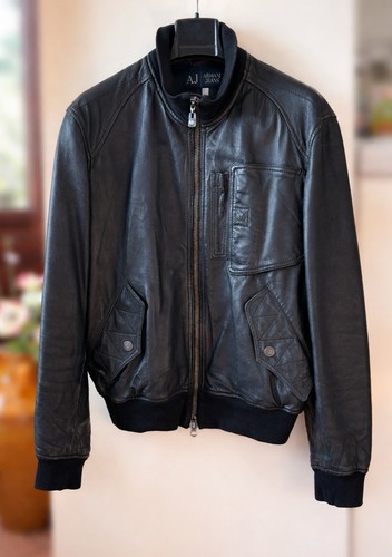 Armani veste cuir homme - armani, en