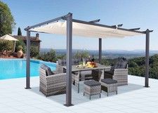 Pavillon pergola protection