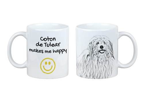Coton tulear tasse - coton,