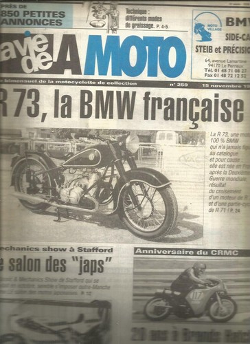 Vie moto n 259 - vie,