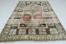 Turkish Rug Carpet DoorMat Bedroom Rug Pastel Color Konia Tapis Teppiche 48"X67"