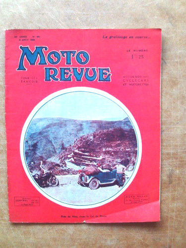 Moto revue 491 aout - revue, 1932