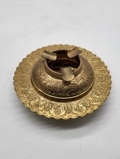 ZJ -Cendrier vintage en laiton