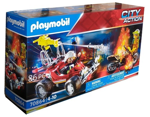 Playmobil 70864 pompier avec - 70864,