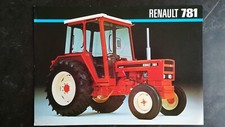 Renault 781 TRACTOR BROCHURE