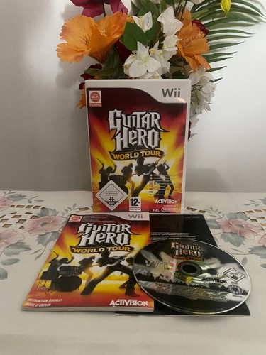 Jeu nintendo guitar hero world - jeu,