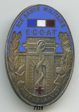 Health badge, Central Establishment of Organs and Technical Apparatus / SSM.
