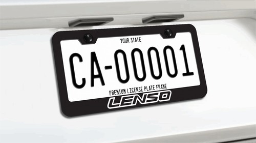 Lenso wheels license plate - wheels,