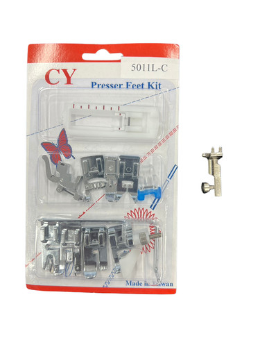 Piece presser feet kit for - presser,