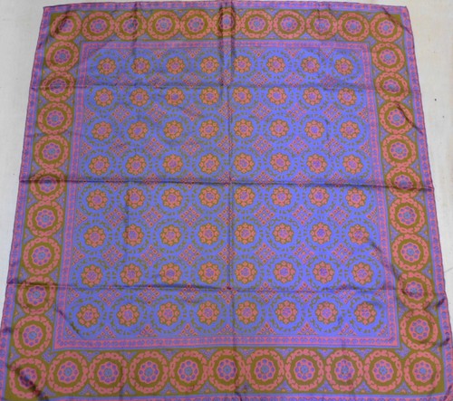 Foulard vintage soie - soie, 100%