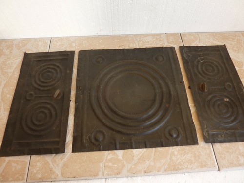 Ancien ensemble tôlage pour