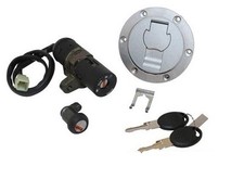 Contacteur a clé neiman Mbk Xpower  / TZR 50 03 > serrure de selle + bouchon 