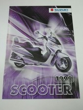 Suzuki Gamme scooters 1999