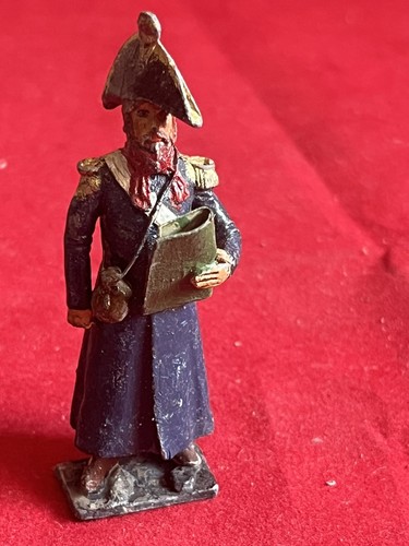 Figurine plomb peint - figurine,