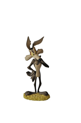 Figurine vil coyote - figurine, résine