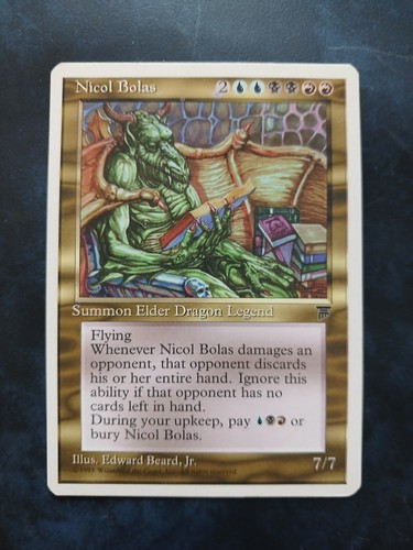 Nicol bolas carte - magic, en