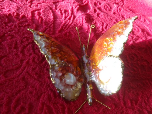 Emaux limoges papillon de - emaux,