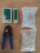 Testeur + pince à sertir +