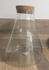 Terrarium en verre avec
