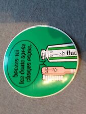 2 Antique Vintage Dental Prevention Toothpaste Teeth Stickers