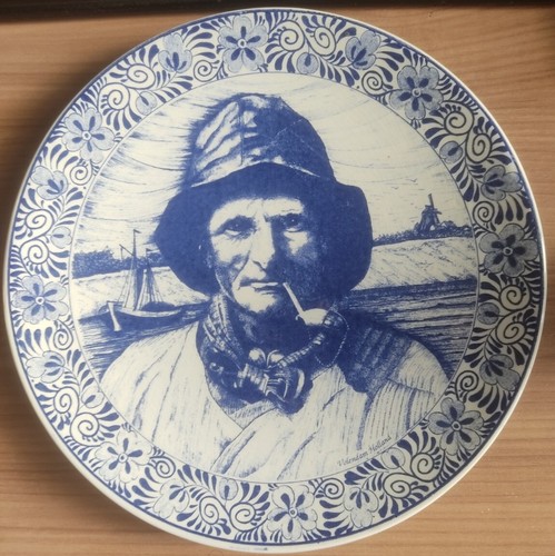 Assiette décorative delfts - assiette,