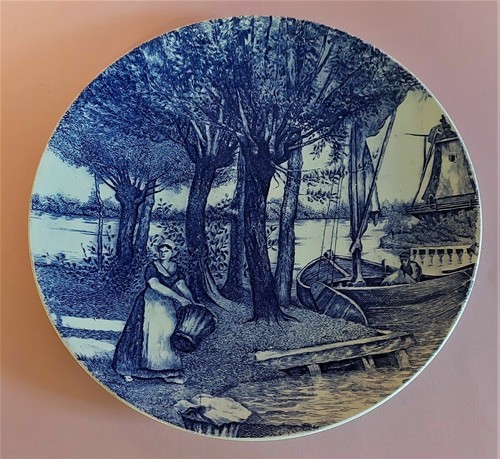 Plat faïence delft boch - faïence, la