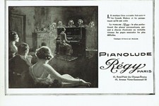 Advertising 109 1925 Pianolude Régy Pneumatic Pianos