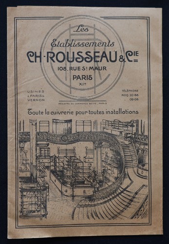 Catalogue 1910 rousseau - 1910,