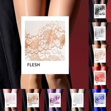 Bas transparents sans couture bonneterie dentelle sans croûte collants brillant