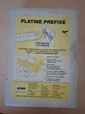 Platine prefixe pour suspente
