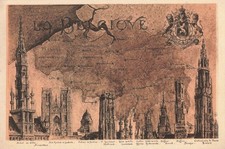 Postcard Europe Belgium Fantasy Belgium Belgium