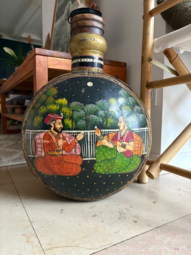 Ancienne gourde indienne - , en