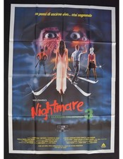 Affiche NIGHTMARE 3 GUERRIERS DU RÊVE Freddy Krueger Englund Halloween A471