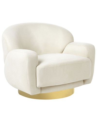 Fauteuil incurvé glam style - fauteuil,