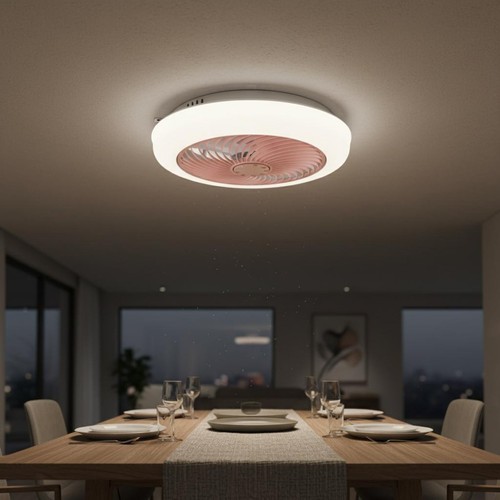 Lustre ventilateur moderne - lustre, 2