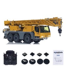 NEW Eyewhale D1050 Metal 1/14 RC Hydraulic Mobile Crane All Terrain 3Axles Hoist