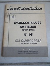 MC CORMICK MOISSONNEUSE
